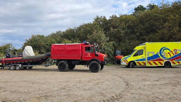Wattwagen-Unfall vor Cuxhaven: Kutsche kippt mitten im Watt um