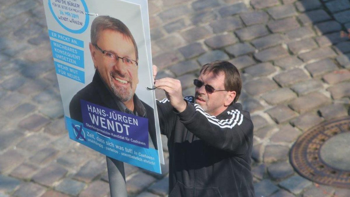 Hans-Jürgen Wendt erhielt 8,78 Prozent der Wählerstimmen. Foto: Lütt