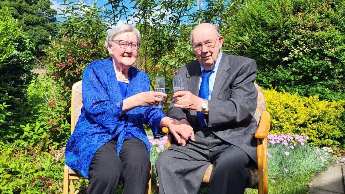 Lucie und Gottfried Esselborn sind seit 70 Jahren verheiratet. Foto: Werder