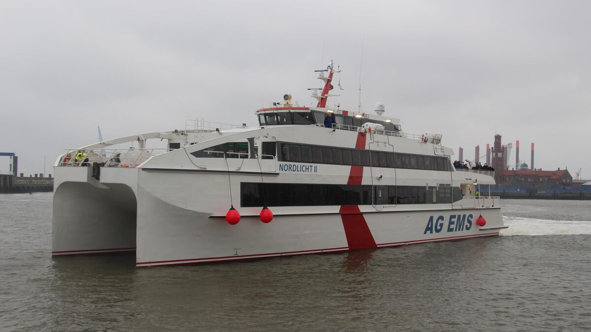 Der Katamaran "Nordlicht" fährt erst einmal nicht mehr nach Helgoland. MS "Helgoland" ist weiter zur Nordsee-Insel unterwegs. Archivfoto: Kramp