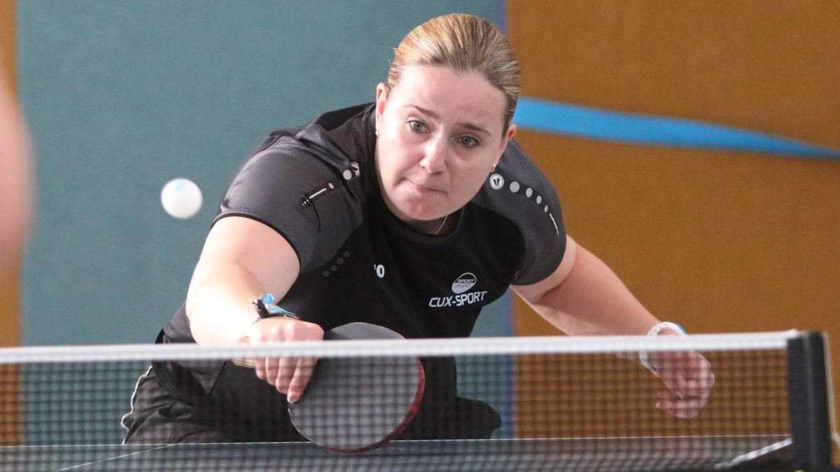 Altenbruchs Nummer eins Carina Oldhafer gewann vier ihrer insgesamt sechs Einzelspiele am vergangenen Wochenende gegen Schneverdingen und Lüneburg. Foto: Unruh