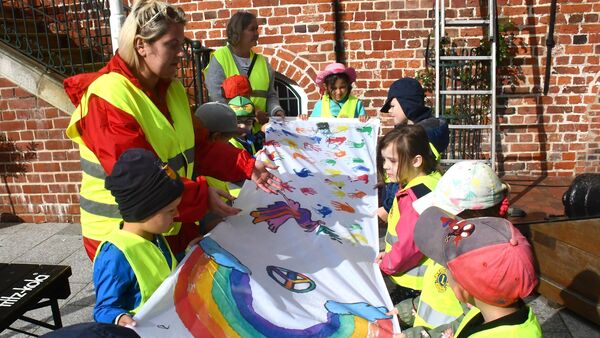 Kinder zeigen seit 29 Jahren Flagge: Der Weltkindertag in Otterndorf fest verankert