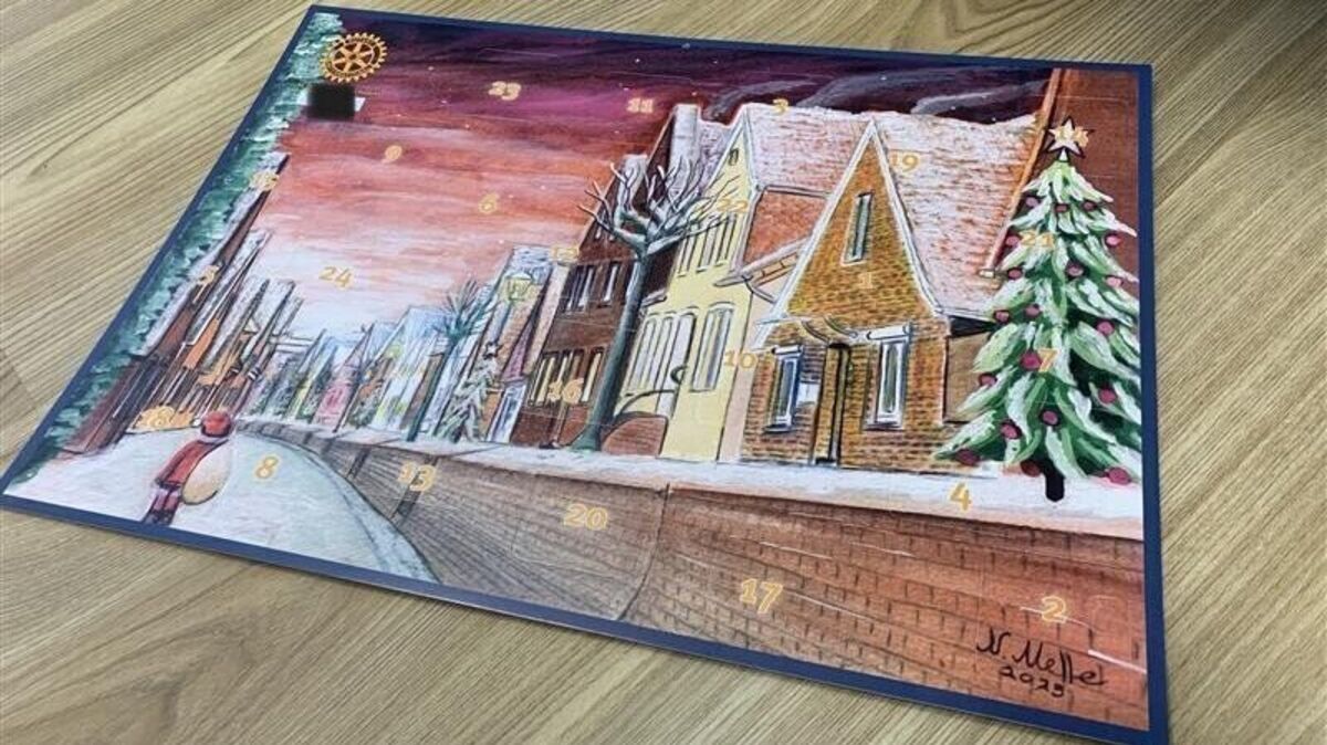 77 Sponsoren sorgen für die 254 Gewinne im Adventskalender des Rotary-Clubs Otterndorf-Land Hadeln. Foto: Kuczorra