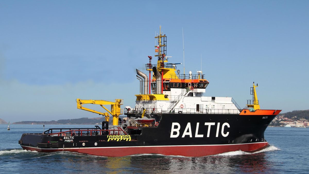 Der Notschlepper "Baltic" wird in Cuxhaven erwartet. Foto: Fairplay