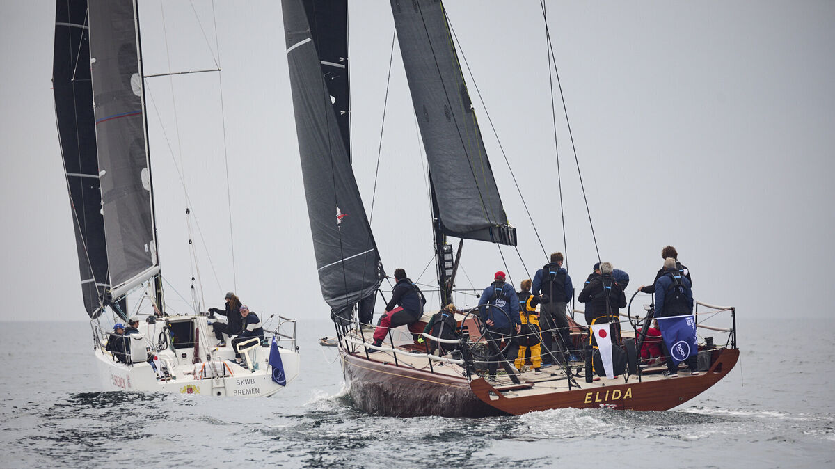 Die traditionsreiche Regattaserie "Nordseewoche" verbindet seit Jahrzehnten Hochleistungssport, Offshore-Abenteuer und maritimes Gemeinschaftserlebnis. Foto: Credit ist © Hinrich Franck_NORDSEEWOCHE