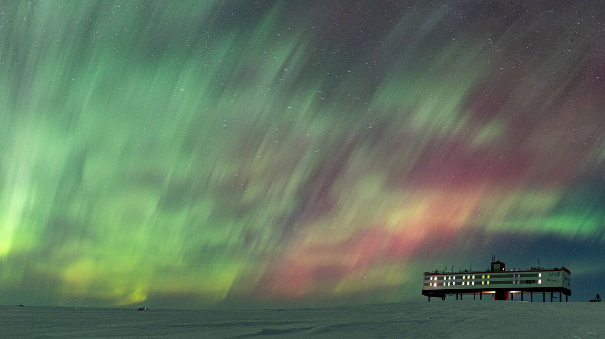 Spektakuläre Aufnahmen gelingen dem Braker Michael Trautmann während seiner Zeit in der Antarktis. Foto: Trautmann