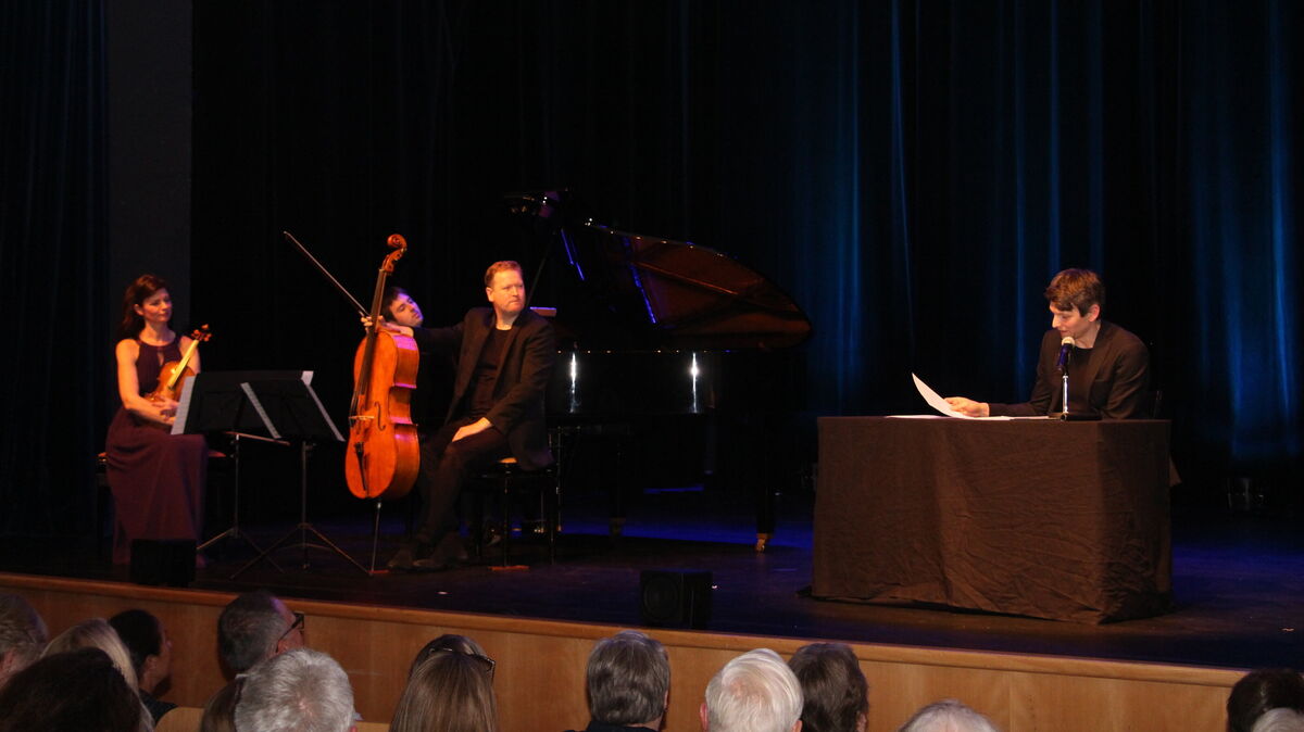 Sabin Tambrea und das Guadagnini-Trio sorgen für einen gefühlvollen Abend. Foto: Domke-Feiner