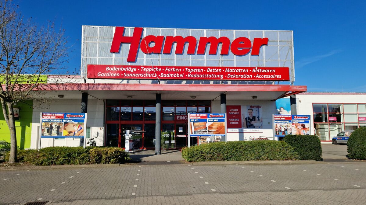Die Zukunft der Hammer-Filialen ist ungewiss. Die Brüder Schlau GmbH & Co. KG, Betreiber der Hammer-Fachmärkte, ist insolvent und schließt derzeit Dutzende Märkte. Foto: Larschow