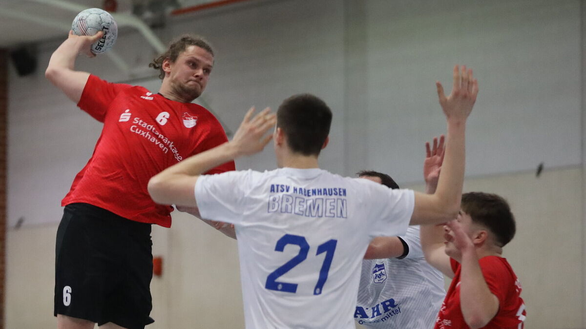 Mit sechs Treffern war Rückraumspieler Mirco Neu Altenwaldes bester Torschütze bei der Niederlage in Elsfleth. Foto: Unruh