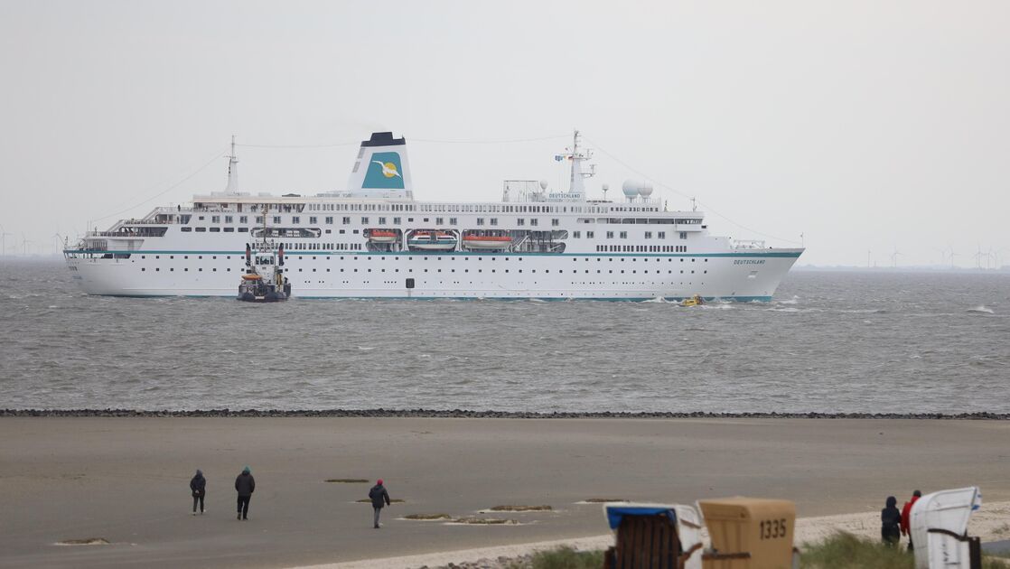 Departure ceremony planned: The cruise ship