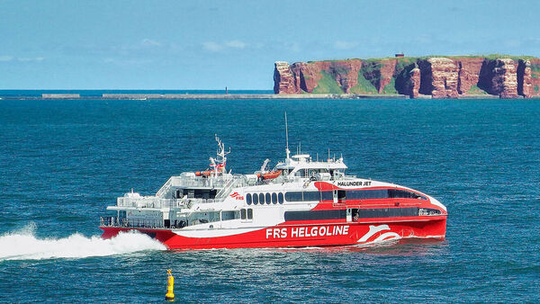 Nach vier Wochen im Dock: "Halunder Jet" startet schon bald wieder Richtung Helgoland