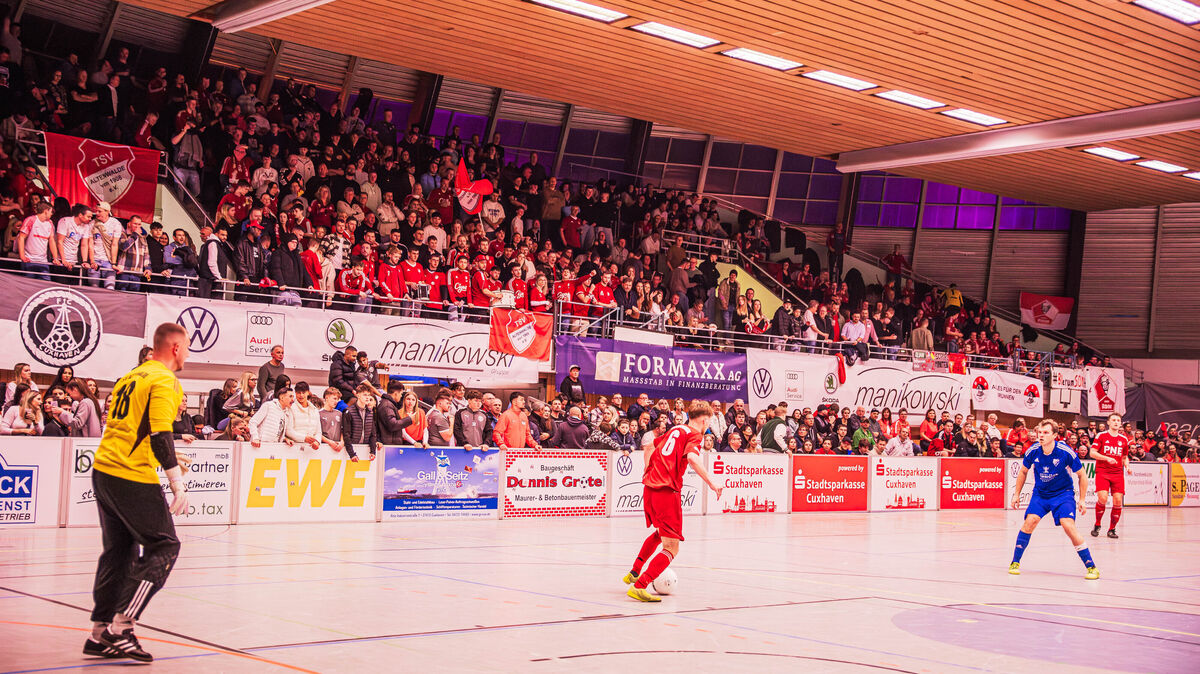 Auch im Januar 2026 wird der Masters-Cup in der Rundturnhalle in Cuxhaven ausgetragen. Die Gruppen für die Qualifikationsturniere werden am Dienstag ausgelost. Archivfoto: Keck