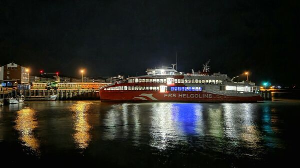Darum blieb die "Halunder Jet" über Nacht im Hafen auf Helgoland