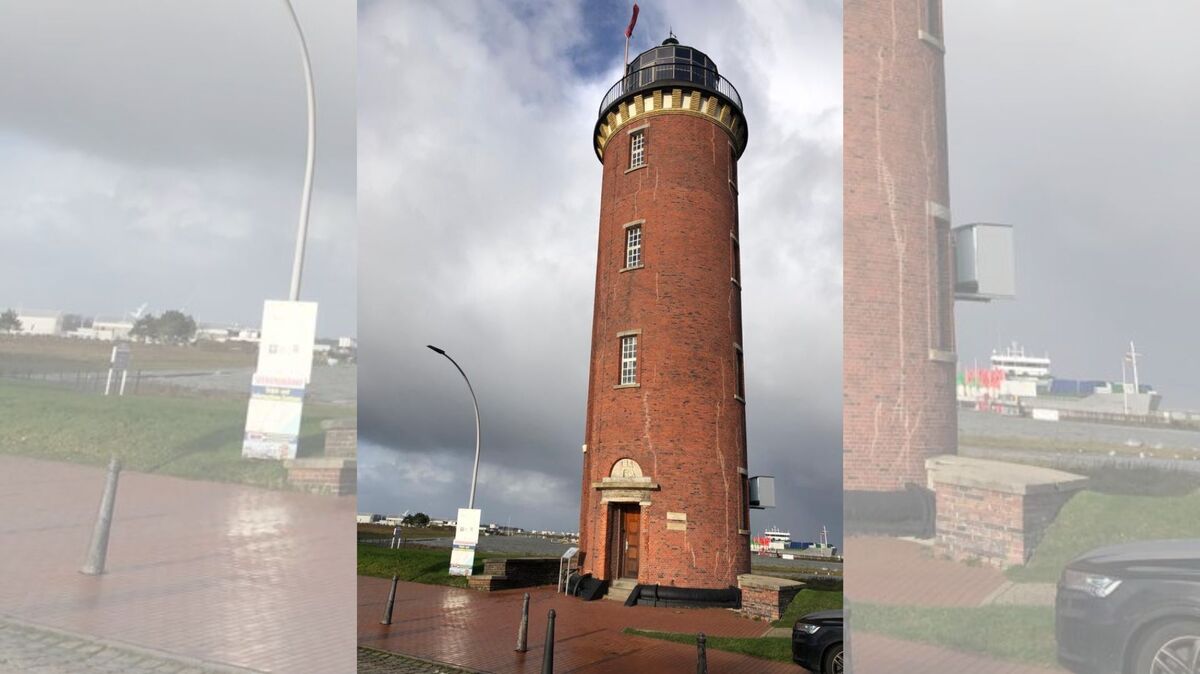 Der 220 Jahre alte Hamburger Leuchtturm an der Alten Liebe in Cuxhaven ist jetzt offiziell eröffnet - und hat einige Besonderheiten zu bieten. Foto: Kramp