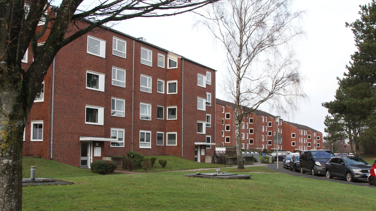 Im Matthias-Claudius-Weg sind mehrere Mehrfamilienhäuser betroffen. Und weitere sollen folgen. Archivfoto: Reese-Winne