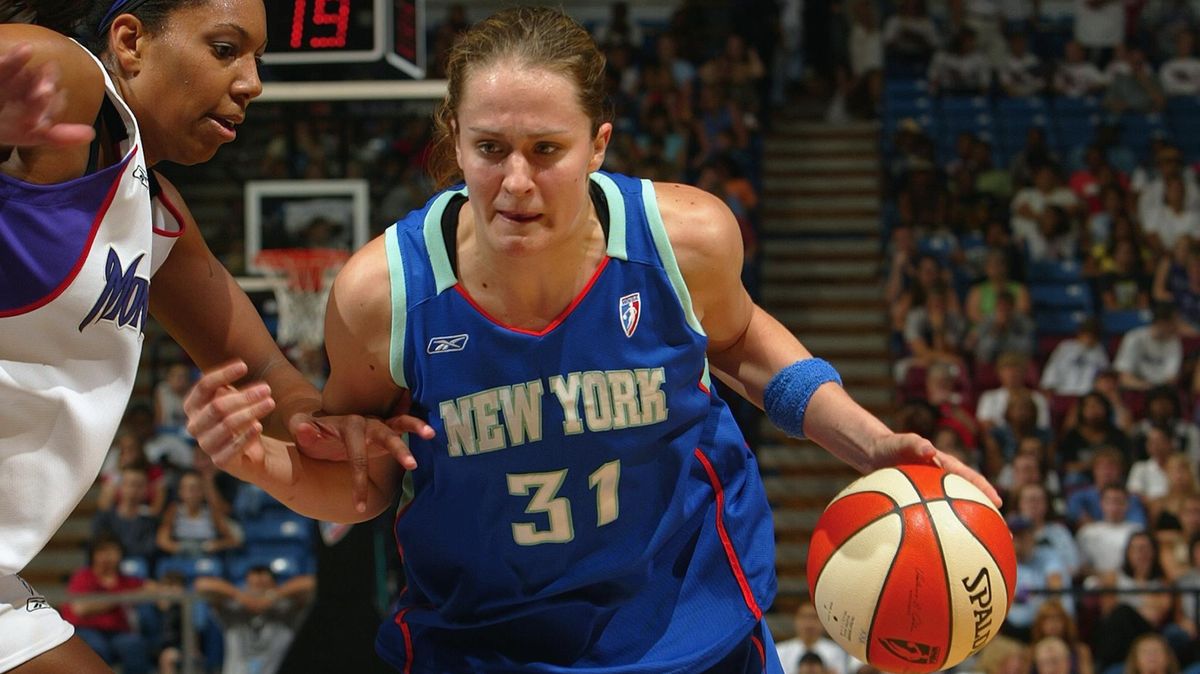 Linda Fröhlich spielte in der WNBA unter anderem für die New York Libertys. Spielstätte war der legendäre Madison Square Garden - "mein Homecourt", wie die Spielerin sagt. Foto: Rocky Widner