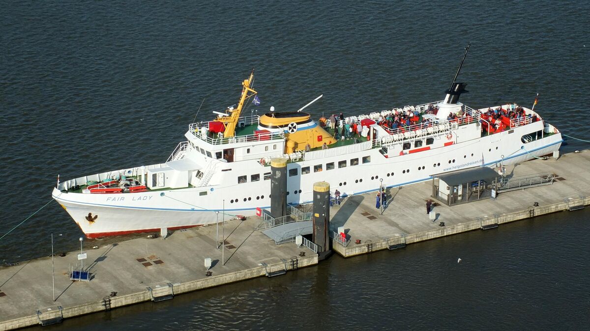 Wird gar nicht mehr von der Seebäderkaje fahren: die "Fair Lady". Foto: pr