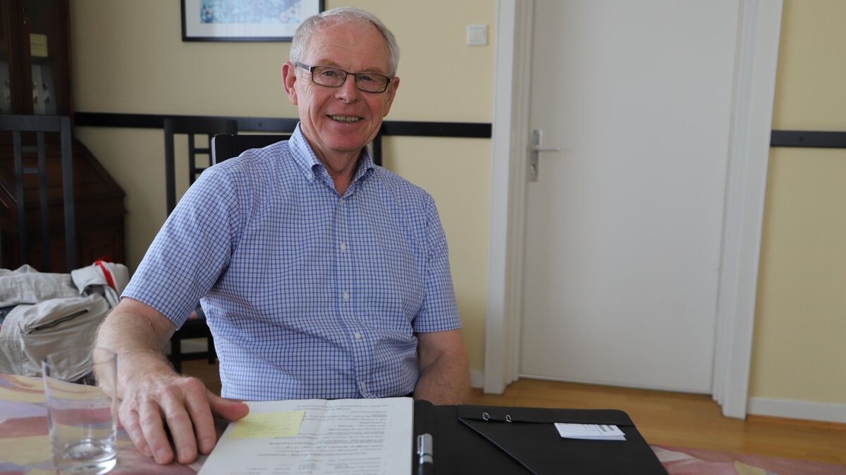 Der Bürgermeister von Hechthausen, Erwin Jark von der SPD. Foto: Witthohn