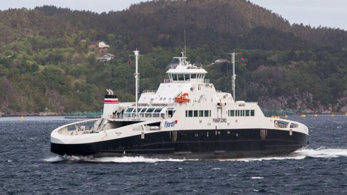 Die "Fanafjord". Foto: F. Vornholt