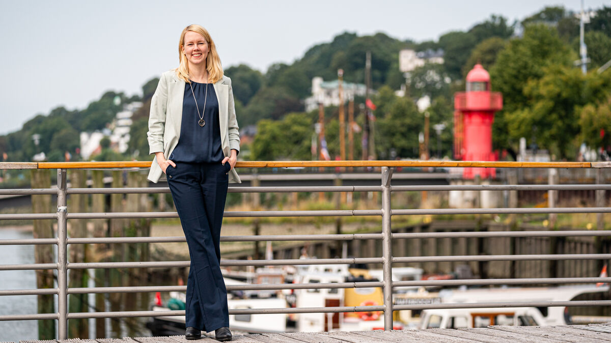 Janina Tiedemann hat in Hamburg ihren Traum verwirklicht. Foto: Privat