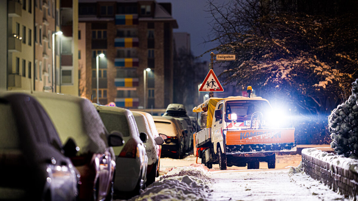 Trotz des Warnstreiks im öffentlichen Dienst, wird der Winterdienst durch Notdienstvereinbarungen aufrechterhalten. Foto: Moritz Frankenberg
