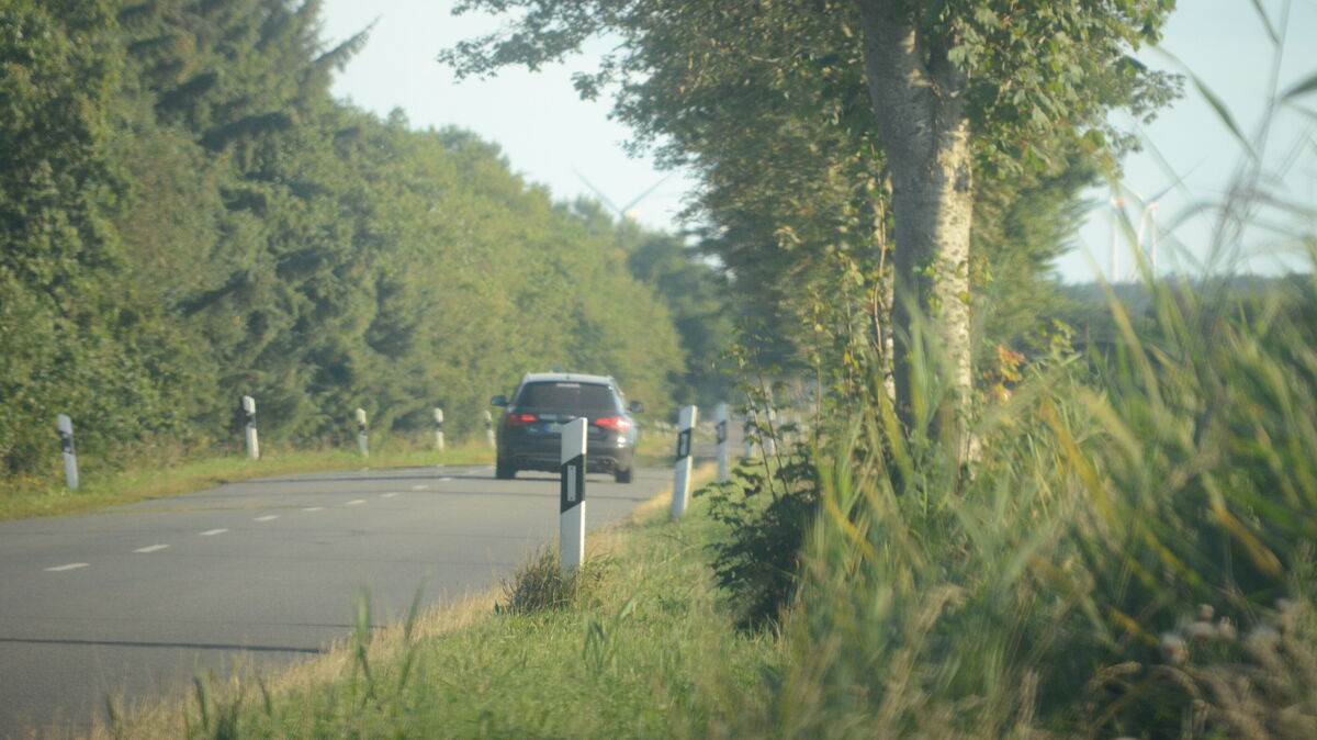 Der Landkreis Cuxhaven plant seit geraumer Zeit den Bau eines Radweges entlang der Kreisstraße 18 zwischen Flögeln und Moorinformationszentrum in Ahlenfalkenberg. Foto: Rohde