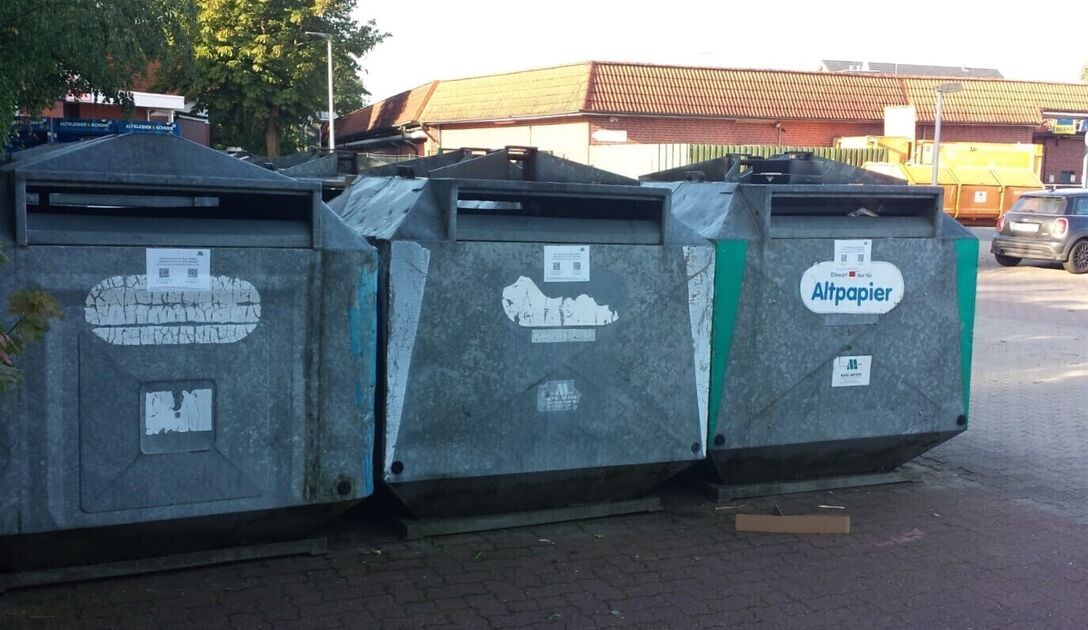 Darum schafft die Firma Karl Meyer alle Altpapiercontainer im Altkreis ...
