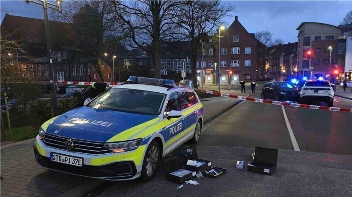Tatort Stade: Der 34-Jährige steht wegen des brutalen Angriffs im März 2024 vor Gericht. Foto: Polizei