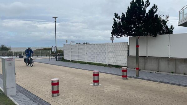 Fahrradunfall an der Duhner Spitze in Cuxhaven: Wie sicher sind die Poller?