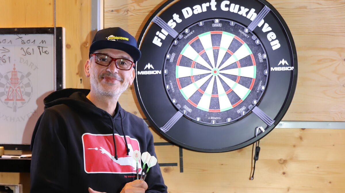 Er nahm vier Mal an der PDC-Darts-WM teil: Der ehemalige Deutsche Meister Thomas "Shorty" Seyler. Foto: Witthohn