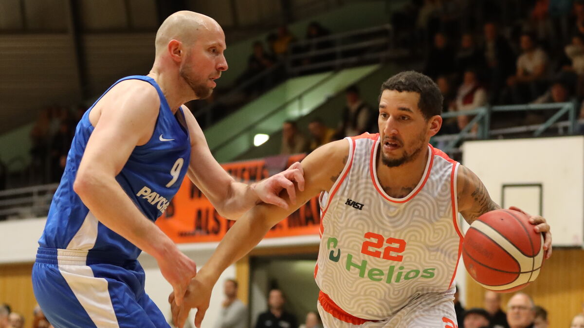 Darron McDuffie hat seine Sperre abgesessen und steht am letzten Spieltag wieder auf dem Parkett in der Rundturnhalle. Foto: Unruh