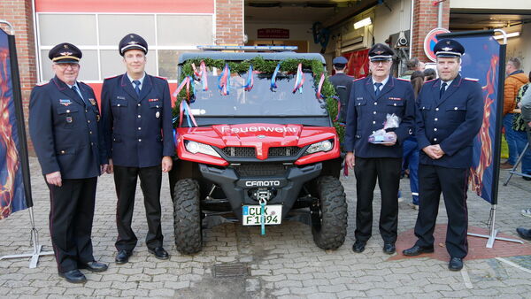 Solch ein Fahrzeug ist einmalig in Wanna: Feuerwehr realisiert Umbau in Eigenarbeit