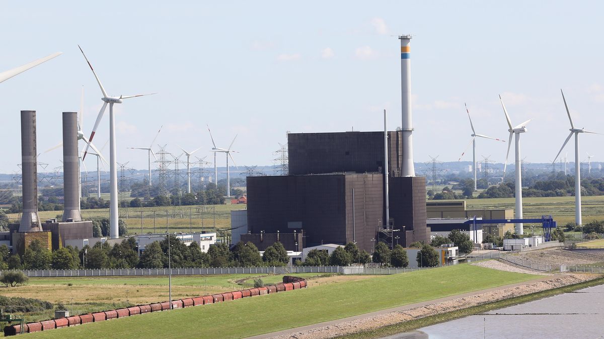 Das Atomkraftwerks Brunsbüttel. Foto: Charisius/dpa