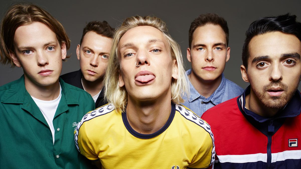 Die Band "Counterfeit" mit Frontmann Jamie Campbell (M.). Foto: red