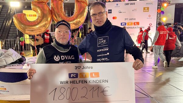 Dieser Cuxhavener ist ein Teil des Erfolgs bei der RTL-Spendenmarathon-Challenge