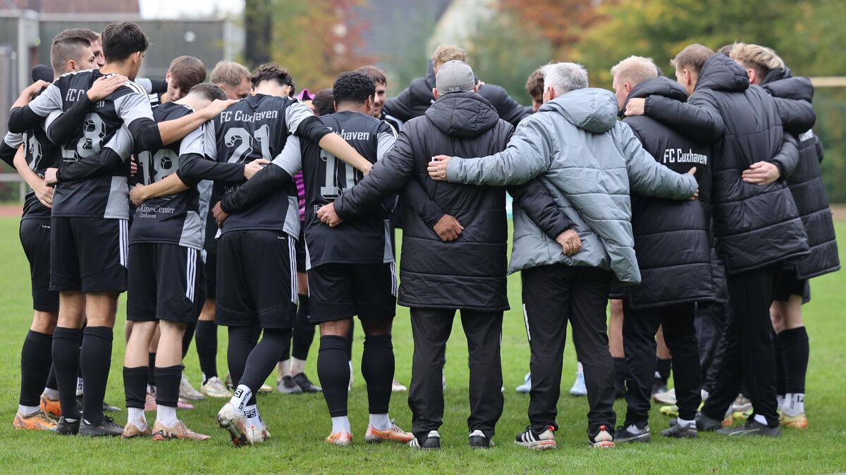 Der FC Cuxhaven steckt in der Krise. Nur ein Sieg aus elf Spielen steht zu Buche. Foto: May