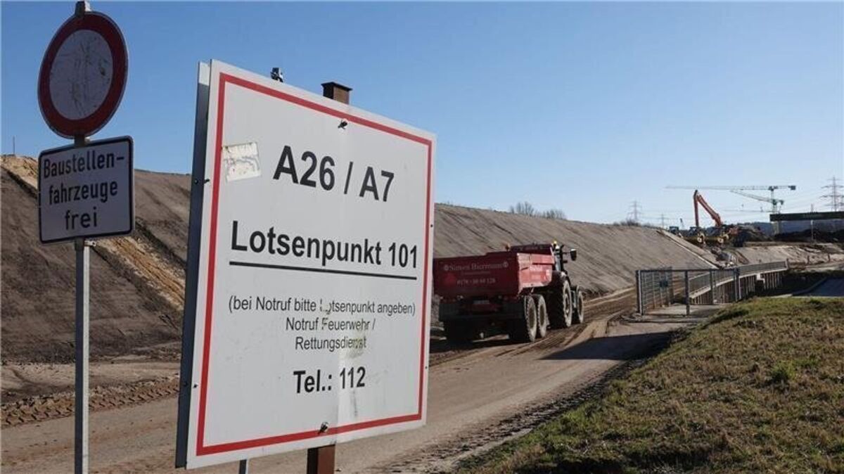 Die geplante Hafenautobahn A26-Ost: Das Bundesverwaltungsgericht fordert Änderungen an der Trassenplanung. Foto: Lilli Kleine/dpa