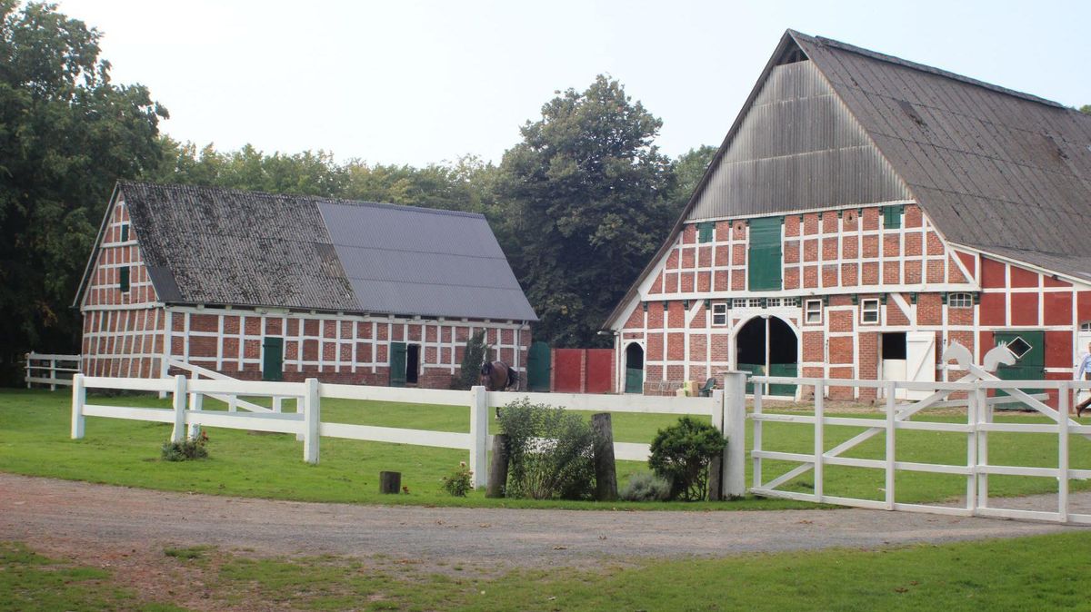 Eine Augenweide und ein echter Blickfang zugleich: Der ursprüngliche Charme eines klassischen Hadler Bauernhofs blieb auf dem "Hof Pecksen" bis heutebewahrt. Foto: Joppien