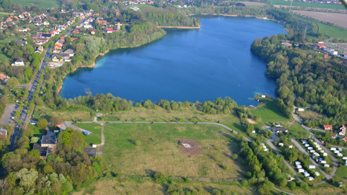 Der Kreidesee ist bei Taucher im In- und Ausland beliebt. Archivfoto: Schröder