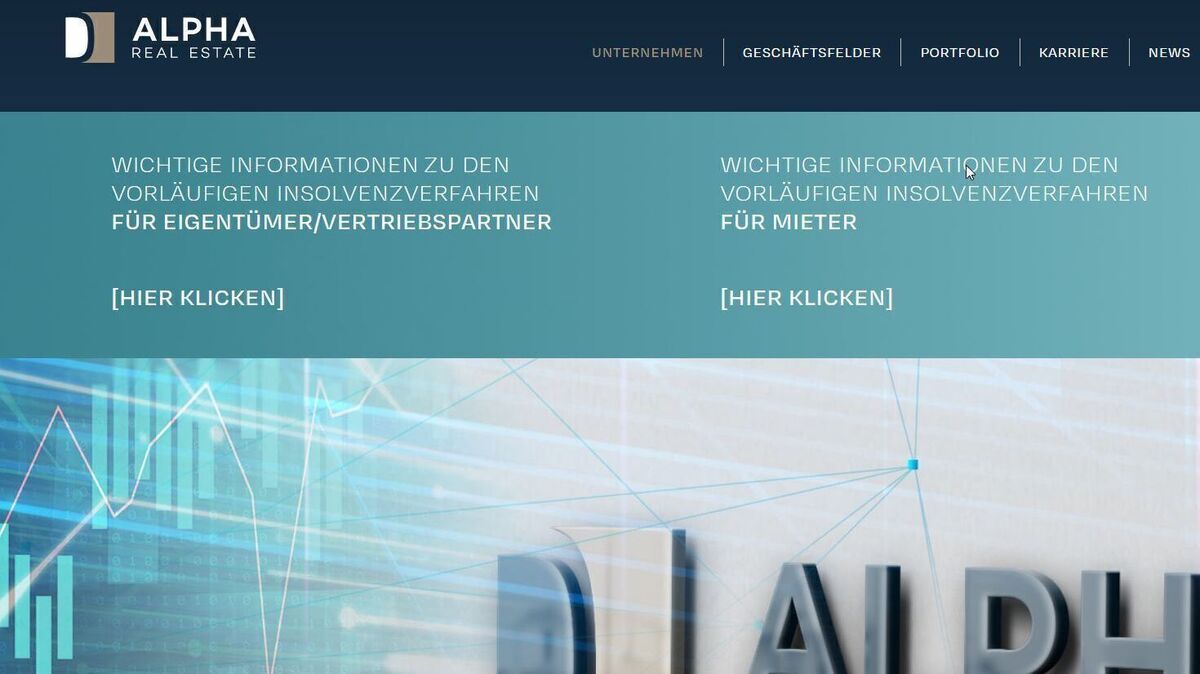 Auf seiner Homepage hat das Unternehmen jetzt Links zu den Informationen für Mieter und für Eigentümer und Vertriebspartner eingerichtet.