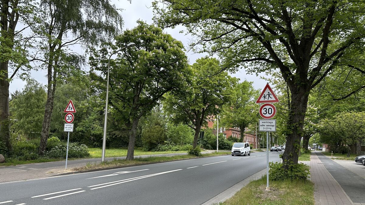 Nahe der Abendrothstraße wurde eine 72-jährige Cuxhavenerin mit ihrer Hündin Opfer einer Attacke. Es waren Kinder, die sie bedrohten und demütigten. Foto: Reese-Winne