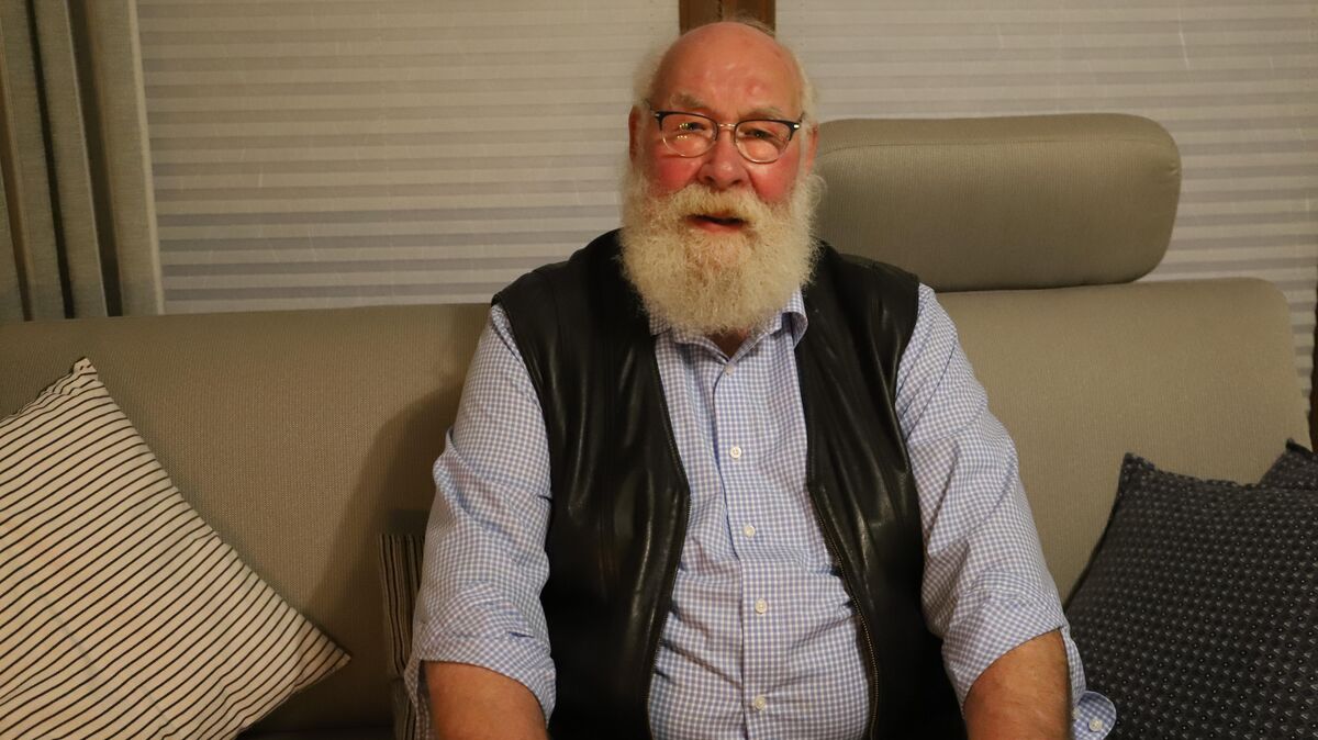 Konrad Geesmann fühlt sich in Groden "sauwohl" und schätzt die Freundlichkeit der Menschen. Foto: Witthohn