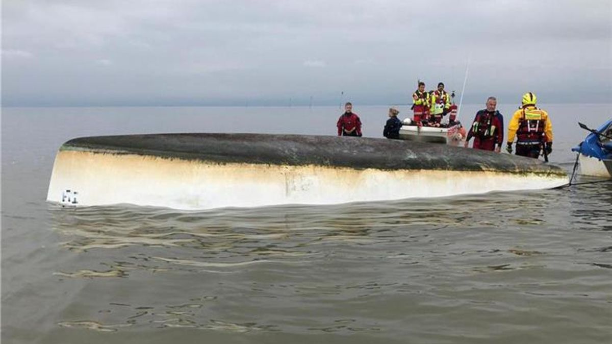 Bei einem tragischen Schiffsunglück im Kreis Cuxhaven sind am Wochenende zwei Segler in der Nordsee ums Leben gekommen. Foto: DLRG