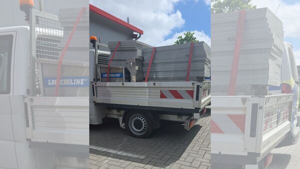 Überladung: Transporter in Cuxhaven um 25 Prozent zu schwer