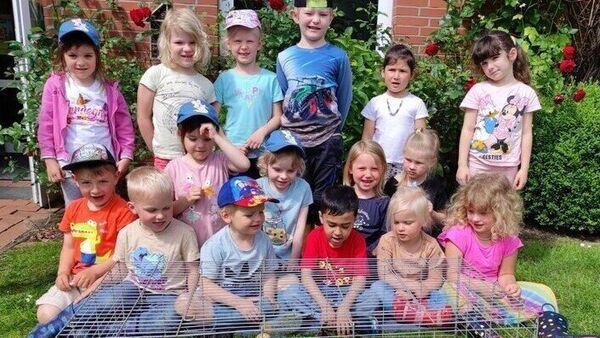 Kreis Cuxhaven: Sechs Hühnerküken erobern Herzen im Kindergarten Oberndorf