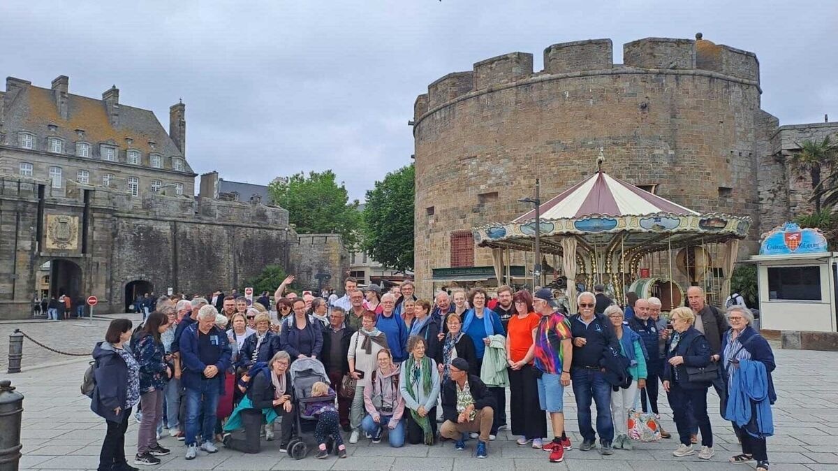 Gemeinsamer Ausflug in die historische Küstenstadt St. Malo. Fotos: Yvonne Dreyer