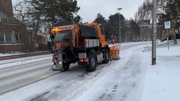 Warnstreik erschwert Winterdienst im Kreis Cuxhaven: Wieder ist Schnee im Anmarsch