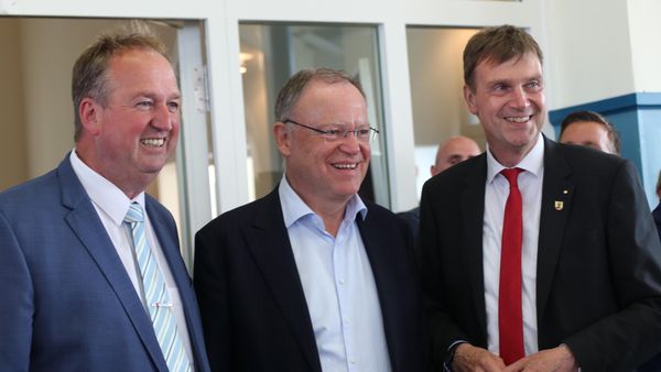 Stephan Weil kam zum Cuxhavener Wahl-Countdown