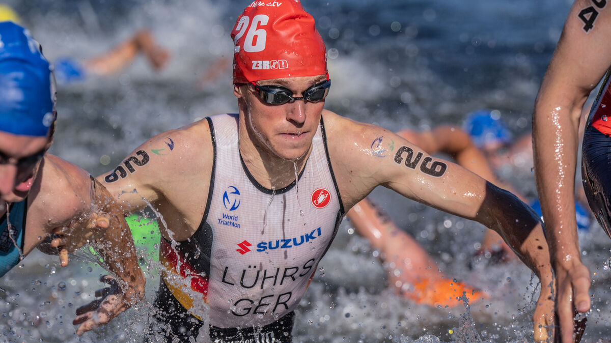 Für den Wingster Lasse Lührs geht der olympische Traum in wenigen Tagen in Erfüllung. Foto: World Triathlon/Rosenboom