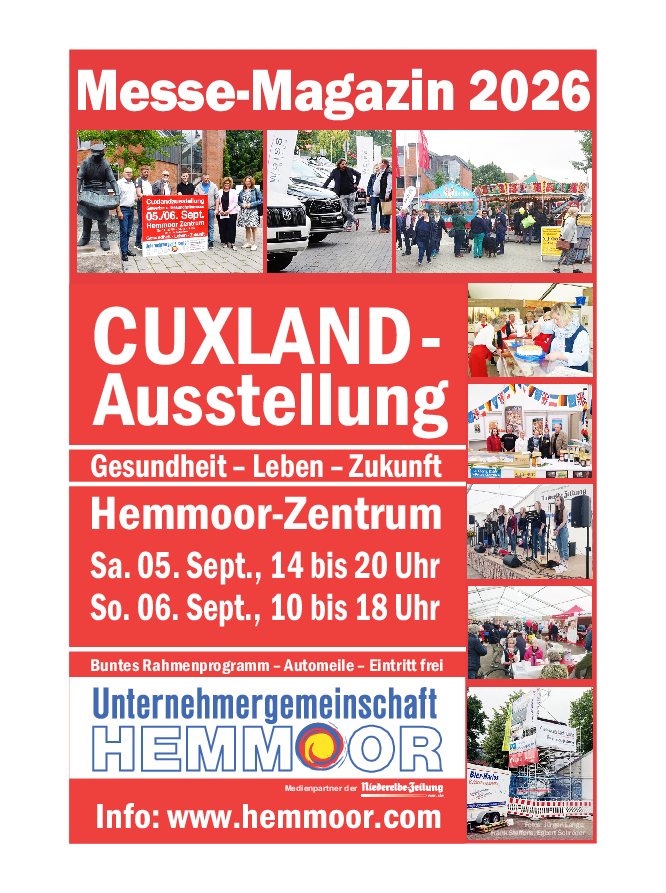 Cuxland-Messe-Zeitung September 2026